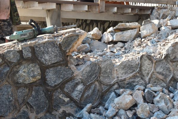 Retaining Wall Demolition in New Orleans