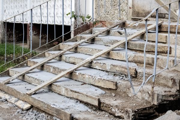 Staircase Demolition in New Orleans